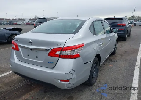 2014 Nissan Sentra Sv из США, поврежденный, VIN 3N1AB7AP8EY220151